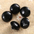 dophee 100Pcs Black Plastic Safety Eyes, DIY Craft Eyes Type Mushroom Domed Round Buttons Sewing Shank for Bear Amigurumi Crochet Puppet Plush Stu...