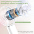 Mini Handheld Fan, Powerful Handheld Fan, Small Battery Operated Fan with LED Display, 4 Speed Adjustable, Lightweight Rechargeable Fan for Stylis...