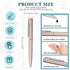 Teling 36 Pcs Small Ballpoint Pen Mini Pens Bulk 4 Inch Short Small Pens Wallet Pen Tiny Pen Ink Ballpoint Pens for Notebook Pockets Signature Not...