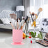 FOMIYES Silicone Suction Cup Pen Holder Pen Holders for Desk Pencil Case Organizer Makeup Brush Holders for Vanity Non Slip Flower Vase Makeup Org...