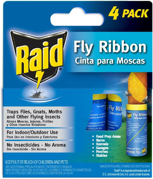 Raid FR3-RAID 4 Count Fly Catcher Ribbon (1-Pack)...