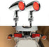 2pcs Chrome 15 LED Motorcycle Stop Brake Running Turn Signal Indicator Red Lights For Harley Honda Chopper (Chrome with net-Red Light)...