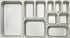 Winco SPJM-604 Anti-Jamming Steam Pan, 1/6 by 4-Inch, 24-Gauge,Stainless Steel,Medium...