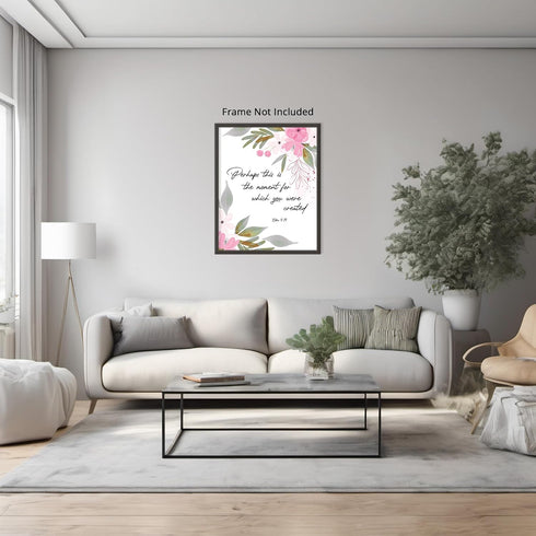 Posterizer 1 pcs-This Is The Moment-Bible verse-Religious Posters-Motivational & Inspirational Art-Gifts for Christians-Gift for Daughter, Son, Ki...