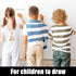 Bloss White Board Dry Erase, 17.7Inch x 13 FT Long with 3 Dry Erase Marker, Peel and Stick Whiteboard Paper, Dry Erase Sticker for Wall, Classroom...