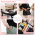 12PCS Hair Tie Organizer, Transparent Mini Storage Box, Rectangle Clear Plastic Storage Container, Portable Small Items Holder with Lid for Home, ...