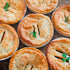LEGLO 100 Pcs Disposable Egg Tart Tins - 2.9" Aluminum Mini Pie Tins, Quality and Durable Material, Easy to Use and Oven Safe, Moisture and Odor R...