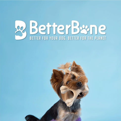 All-Natural, Nylon-Free Dog Chew Toys - Soft Density - Ideal for Light to Moderate Chewers - Non-Toxic, Promotes Dental Health, Splinter-Resistant...