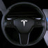 Tesla Model 3 / Model Y Steering Wheel Wrap (Carbon Fiber)...