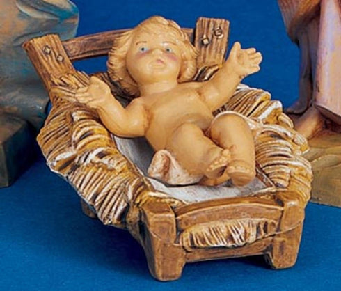 Fontanini by Roman, 5" Baby Jesus, Nativity Figure Hand Sculpted and Painted...
