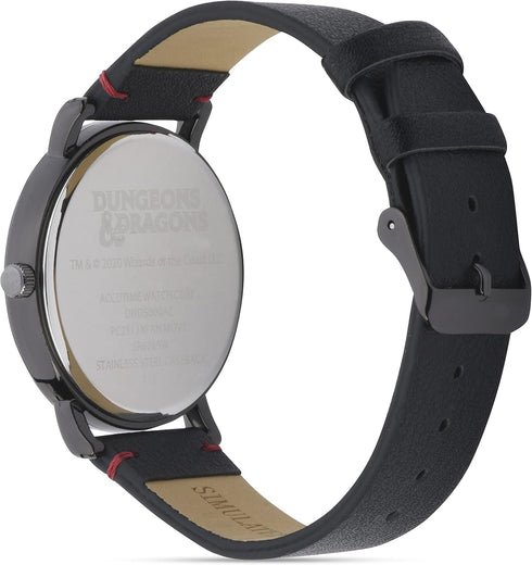 Accutime Dungeons & Dragons Mens' Analog Watch in Black (Model: DND5000AZ)...