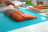 Dexas Heavy Duty Cutting Board Grippmat, Flexible Cutting Boards for Kitchen, Set of 4, Non Slip Plastic Board Cutting Mat 11.5 by 14 inches, Brig...