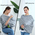 Baby Car Seat Covers – Carseat Canopy Cover, Multipurpose Breastfeeding Cover, Breathable Stroller Covers (Arrows)...