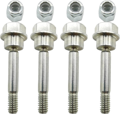 HKAOSDUUH 4 pcs 588077501 Replacement Shear Pin Bolt and Nut for Husqvarna AYP 532179828 532187494 532188243 532192090 601001986 Snow Blower...
