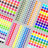 Dots Stencils - 4 Pcs Polka Dot Stencils, Assorted Sizes, Reusable Mylar Plastic Templates for DIY Crafts | Painting on Wood, Furniture, Walls, Sc...