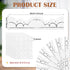 60 Pcs 59 Feet Classroom Bulletin Board Borders Black and White Scalloped Bulletin Board Borders Squiggles and Dots Die Cut Bulletin Border Trim B...