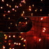 Orange LED Outdoor Halloween Lights, Halloween Decorations, 39 FT 100 LED Mini Lights with 8 Lighting Modes,Connectable String Light Plug in for G...