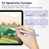 Stylus Pen for iPad,Palm Rejection Tilt Sensitivity Fast Charging Pencil Only Work for 2018 Or Later iPad 10/9/8/7/6th Gen,Pro 12.9&11",Mini 6/5,A...