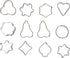 Zenker Mini-Cookie Cutter "Patisserie" (Set Of 12), Silver...