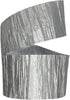 Purple and Silver Metallic Crepe Paper Color Streamers, 4 Rolls Total, Made in USA...