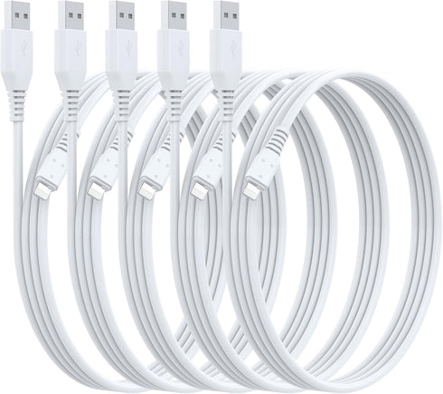 iPhone Charger 3ft 5Pack,Lightning Cable 3 Foot,MFi Certified Charging Cord 3 feet Compatible with Apple iPhone 11/Pro/Max/SE/X/XS Max/XR/8/8 Plus...