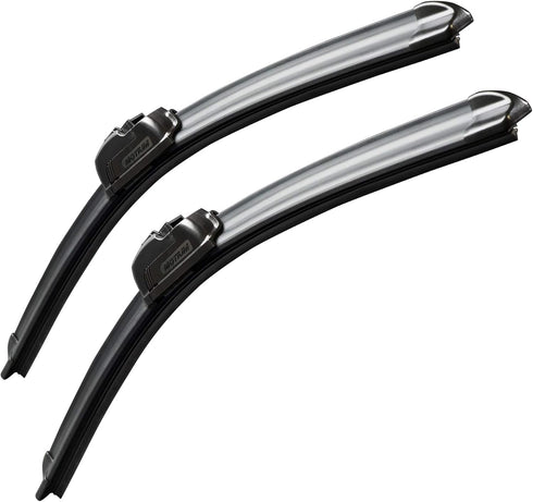 MOTIUM OEM QUALITY 17" + 17" Premium All-Season Windshield Wiper Blades (set of 2)...