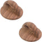 Wooden Pot Lid Top Replacement Knob for Cookware Bakeware Lids Pot Cover Handle 2 Pcs Wood...