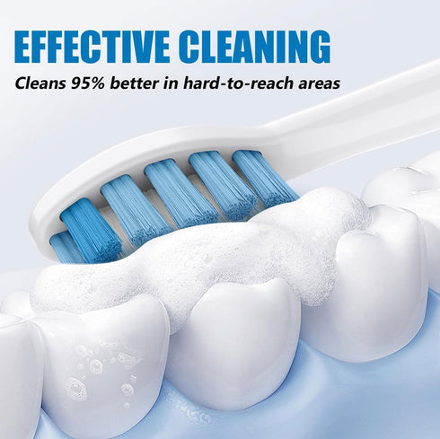 5-Star Compatible Replacement with C3 Sonicare Replacement Heads. Electric Toothbrush Heads Compatible with Sonicare Electric Toothbrush. 4 Pack, ...