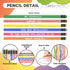 Sabary 48 Pcs Motivational Pencils Inspirational Silicone Bracelets Set Mood Pencil Motivational Quote Rubber Wristbands for Kids Teens Christmas ...