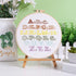 ojindiy Embroidery Kits for Beginners Adults 3 Packs, Learn 26 Alphabet Letters Stitches, Embroidery Kit for Craft Lover and Starter, Cross Stitch...