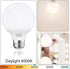 Cotanic G25 LED Globe Light Bulbs, 5W Vanity Light Bulb (60W Equivalent),Daylight 4000K,Non-dimmable Makeup Mirror Lights for Bedroom,Led Bathroom...