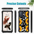 for Moto G Play 2023 Case,Moto G Play 2023 Case with Glass Screen Protector,Heavy Duty Hard PC & Soft TPU Shockproof Protective Phone Case for Mot...