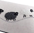 JWH Sheeps Pillow Cover Decorative Animal Embroidery Accent Pillow Case Lumbar Cushion Cotton Pillowcase for Sofa Couch Bed Living Room 12x20 Inch...