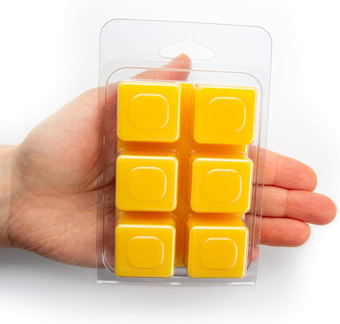 Shortie's Candle Company Lemongrass Wax Melts - Formula 117-1 Highly Scented 3 Oz. Bar - Made with Natural Oils - Fresh & Clean Air Freshener Cube...
