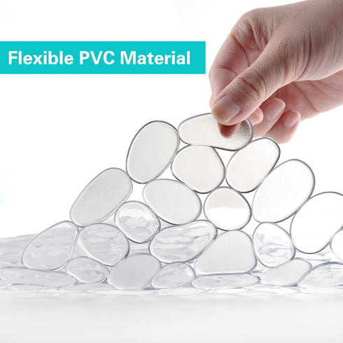 Coopay Kitchen Sink Mat Pebble Protect Mat PVC Eco-friendly Adjustable Stainless steel/ Porcelain Dish Drying Pad Protector for Bottom of Kitchen ...