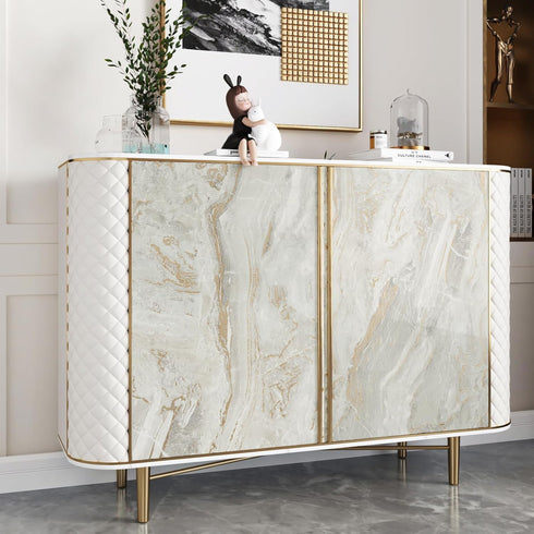 Gold Marble Contact Paper for Countertops Shiny White Marble Peel and Stick Wallpaper for Bathroom Waterproof Contact Paper Marble Countertop Viny...