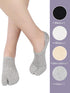 Sintege Flip Flop Socks, 4 Pairs Assorted Colors, Low Cut, Crew, Women's, Cotton, Polyester, Spandex...