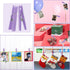 60 Baby Shower Clothespin Games Mini Clothes Pins 1.4 inch for Party Decorations(Purple)...