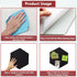 Hexagon Felt Bulletin Board, 8.7"x7.5"x0.35" 2 Pack Self-Adhesive Tiles Pin Board for Office Home School Decor Stickers Memos Photos Display(BK-19...