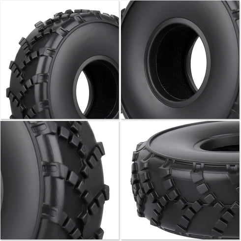 HobbyPark 62x21mm 1.0 Sticky Tires S5 Super Soft All Terrain Tires Mud for TRX4M AX24 SCX24 FCX24 Enduro24 1/18 1/24 RC Crawler Car...