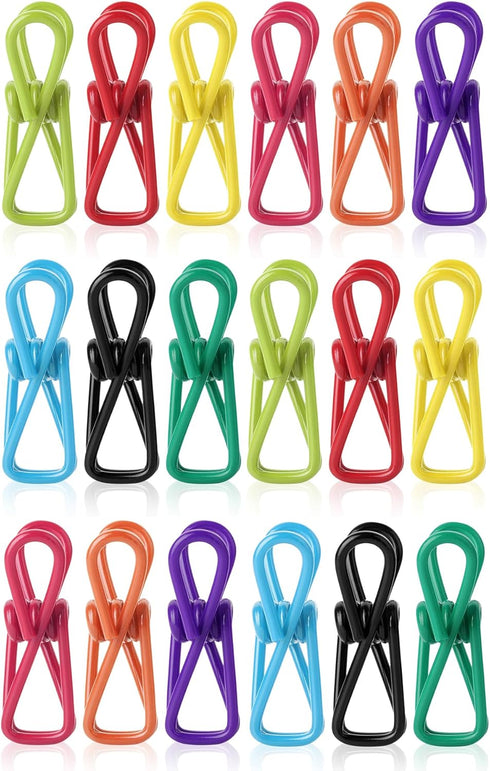 Mr. Pen- Chip Clips, 18 Pack, 2 Inch, Utility PVC-Coated Clips for Food Packages, Chip Bag Clip, Chip Clips Bag Clips Food Clips, Bag Clips for Fo...