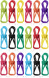 Mr. Pen- Chip Clips, 18 Pack, 2 Inch, Utility PVC-Coated Clips for Food Packages, Chip Bag Clip, Chip Clips Bag Clips Food Clips, Bag Clips for Fo...
