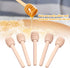 Premium 50-Pack 3 Inch Mini Wooden Honey Dipper Stick, Individually Wrapped,Pefect for Wedding Shower Party Favors Honey Jar spoon or Honey Wands ...