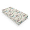 Baby Zoo Safari Animals Train Changing Pad Covers Leopard Giraffe Zebra Hippo Flamingo Tropical Leaves Baby Changing Table Pad Sheet for Boy Girl ...