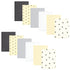 Hudson Baby Unisex Baby Flannel Burp Cloth 12pk, Honey Bee, One Size...