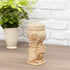 Skull Tiki Polynesian Bone Cream 0.75 Liter Glossy Ceramic Stoneware Mug...