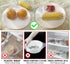 Plastic Bowl Covers Elastic Reusable 100 Pieces Food Covers for Bread Proofing 26 cm/10.23 in Elastic Food Storage Covers...