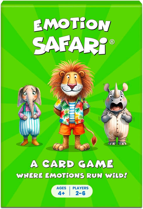 Fun Animal Card Game for Kids Ages 4+, 2-6 Players, Boosts Emotional Learning Skills!...