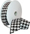 Morex Ribbon 7509.38/25-613 Hounds Tooth Grosgrain Ribbon, 1-1/2-Inch by 25-Yard, Black...