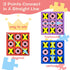 Tic Tac Toe (Pack of 24) 5"x5" Foam Tic-Tac-Toe,Mini Board Game for Kids,Children's Indoor Party Game,Birthday Party Favors,Goody Bag Stuffers,Yea...